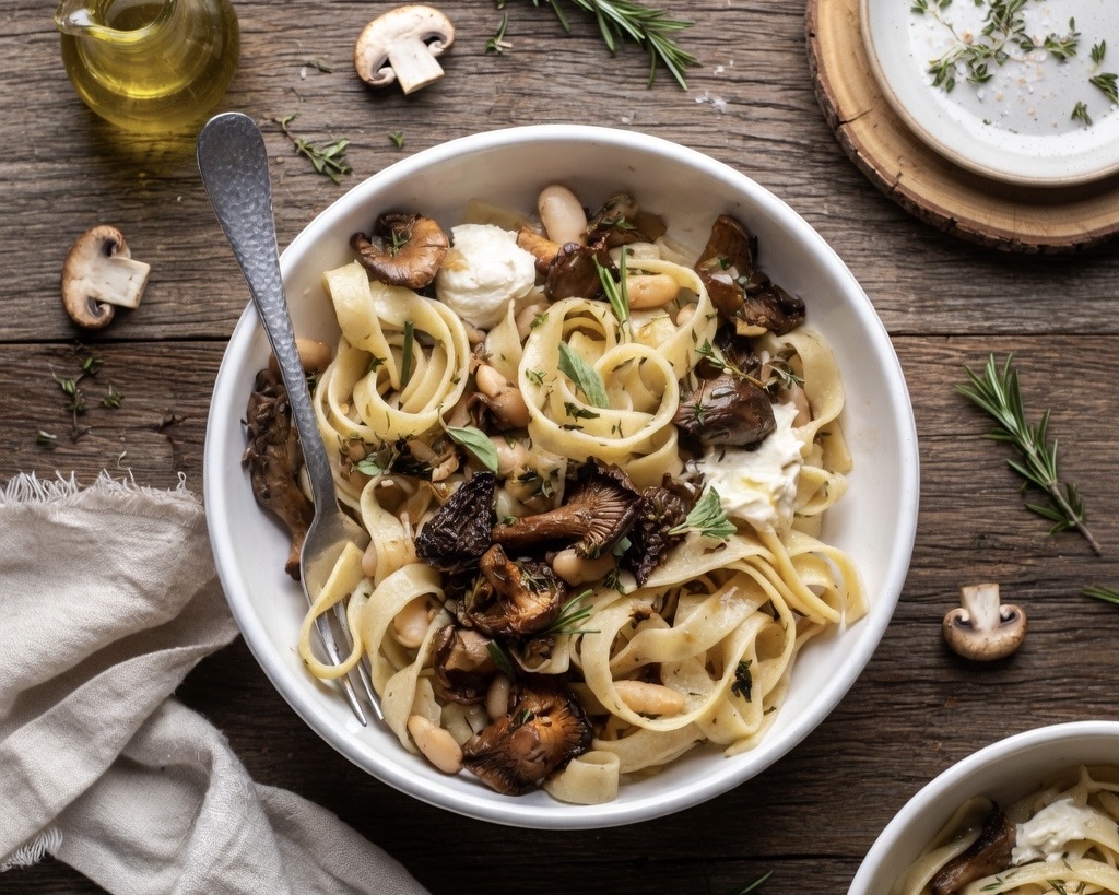 Wild Mushroom Tagliatelle